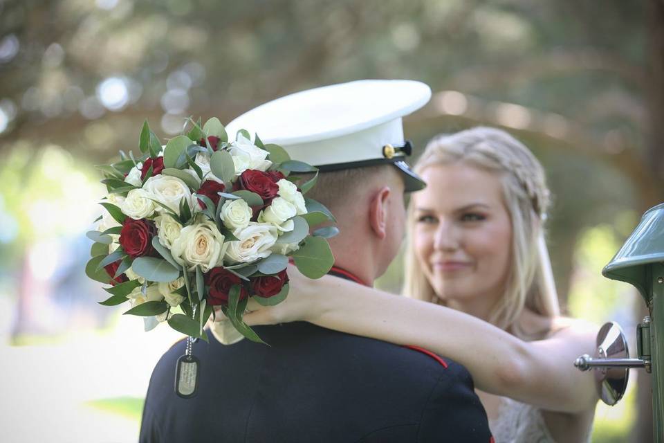 Military wedding