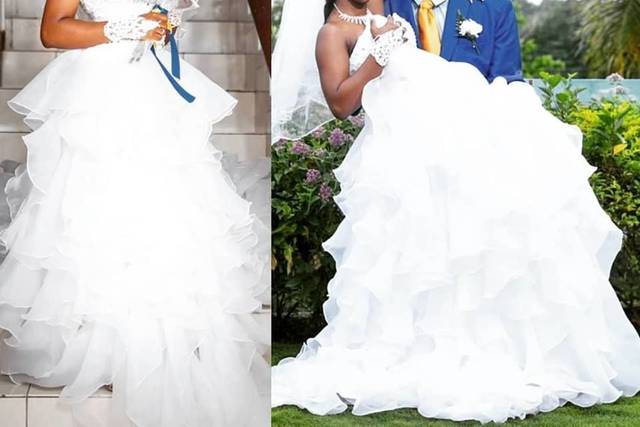 Traditional jamaican wedding store dresses