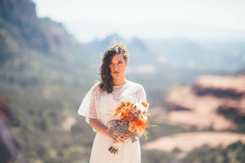 Sedona Mountain High Flowers