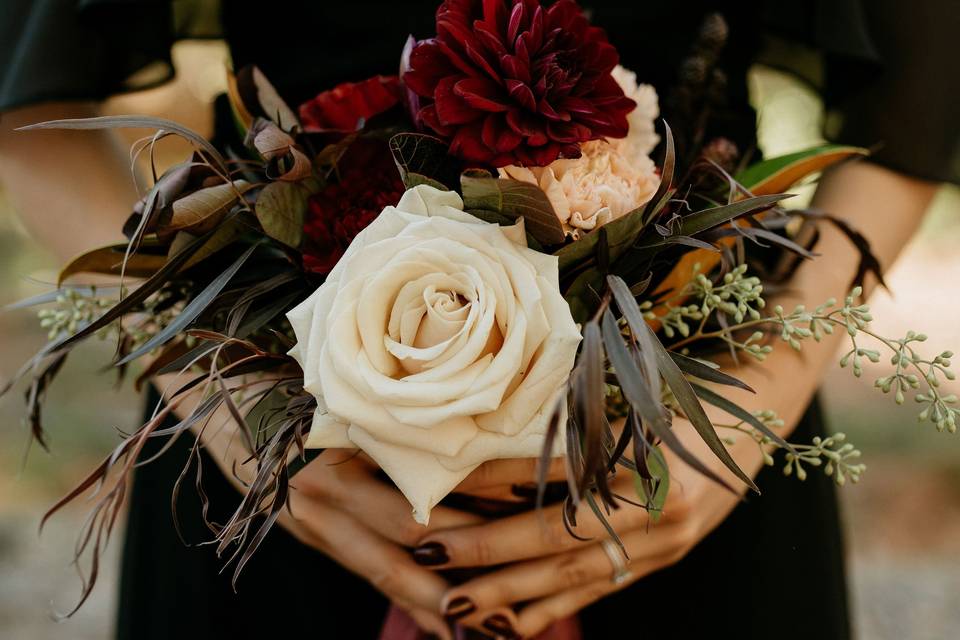 Dark and Moody bouquet