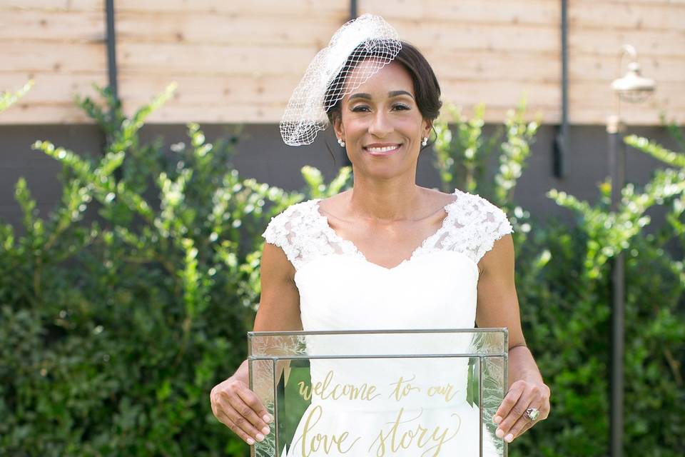 Bridal portrait