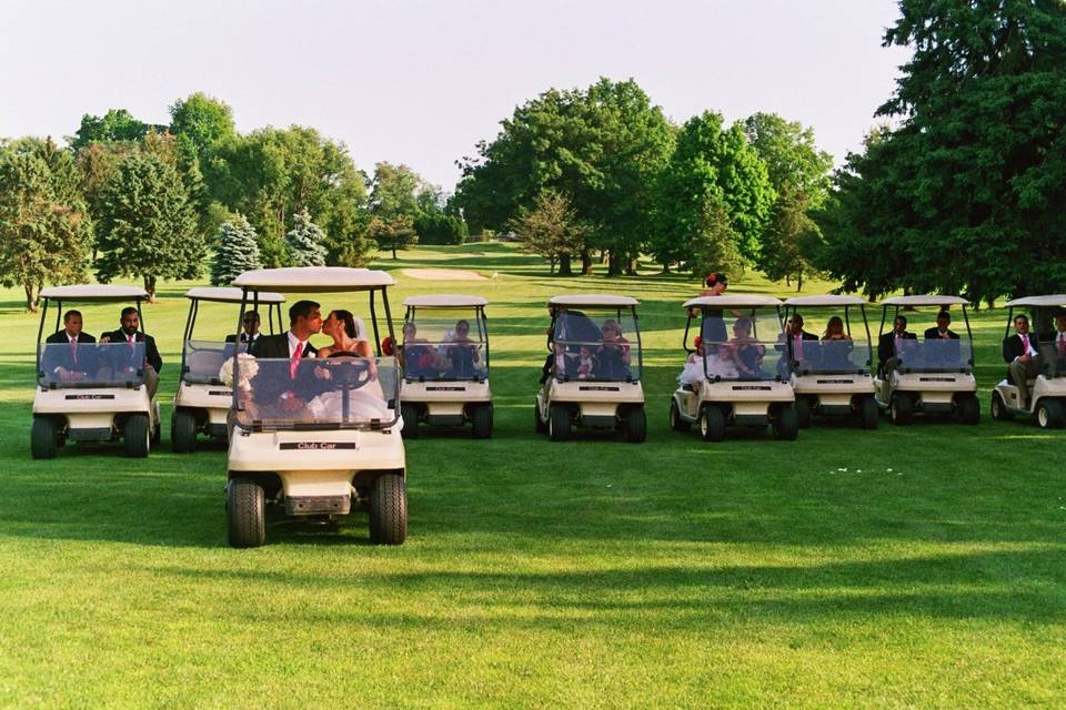 Golf Cart Entrance