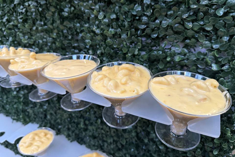 Mac & Cheese Martini Wall