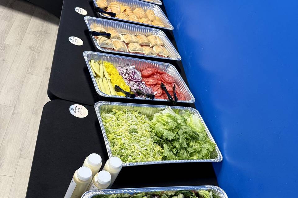 Build Your Own Sandwich Bar