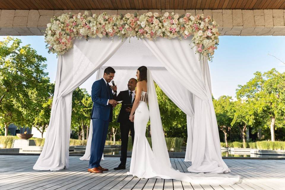 Tulum reception decor