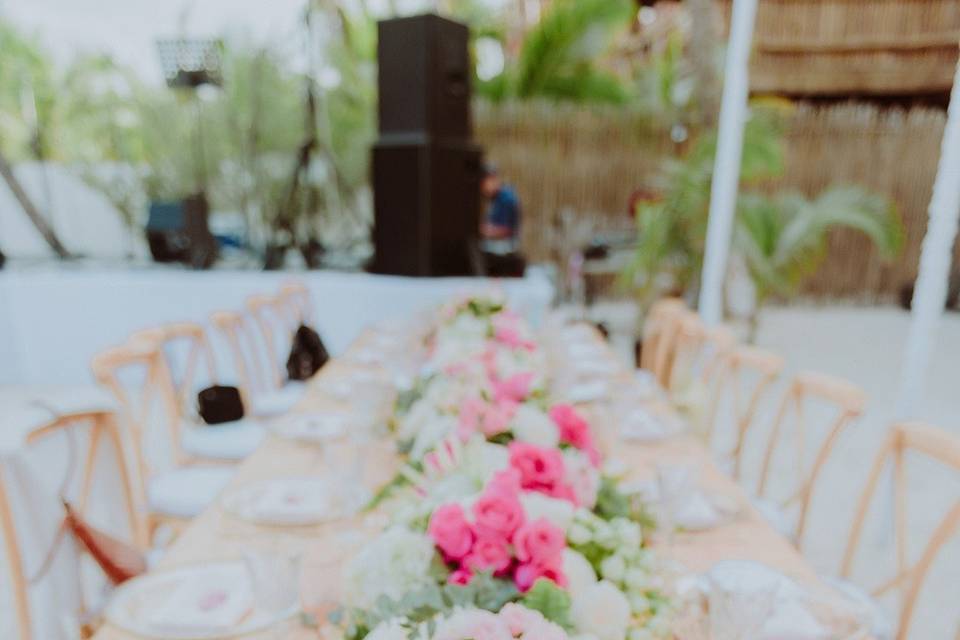 Tulum wedding swings