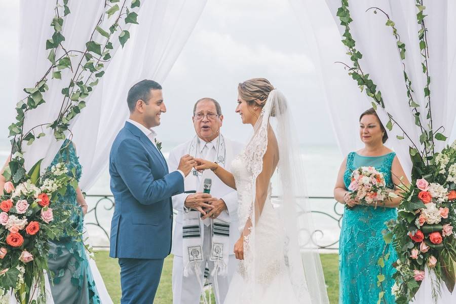 Tulum wedding swings