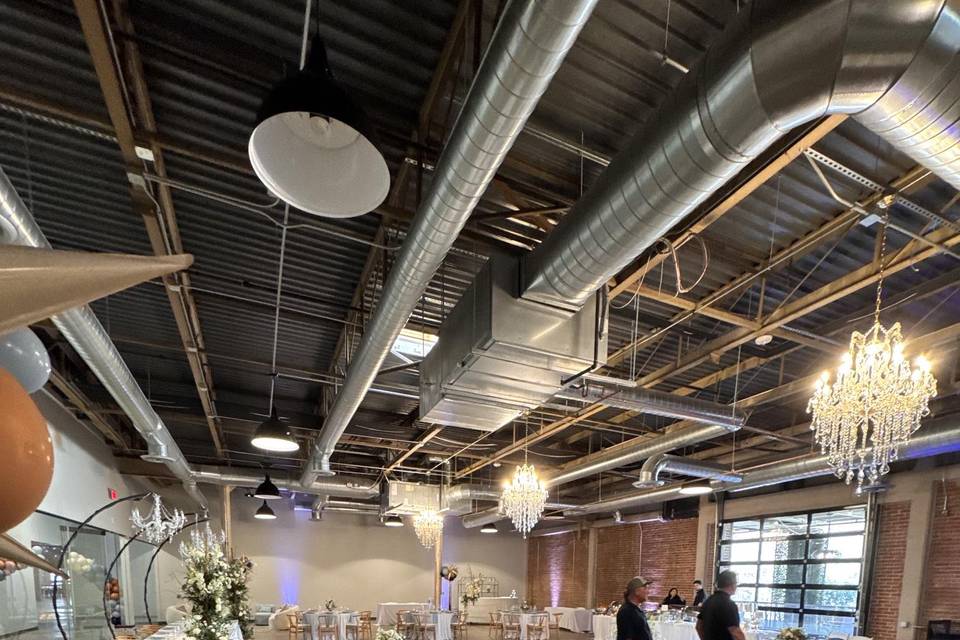 Reception and dance floor