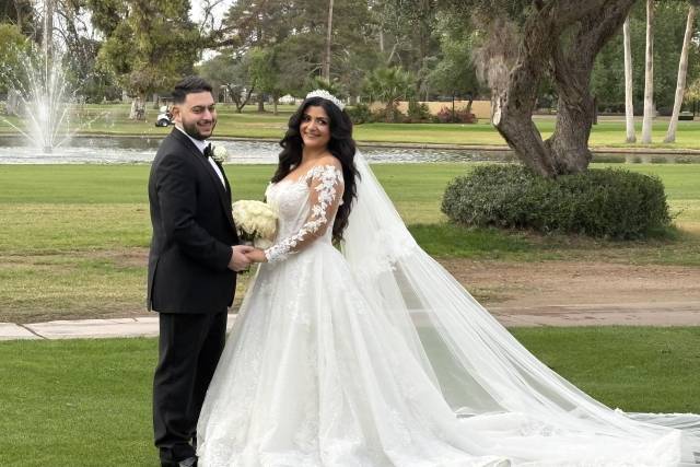 Bride and Groom picture