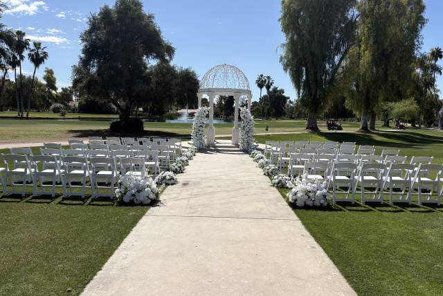 Gazebo-ceremony site