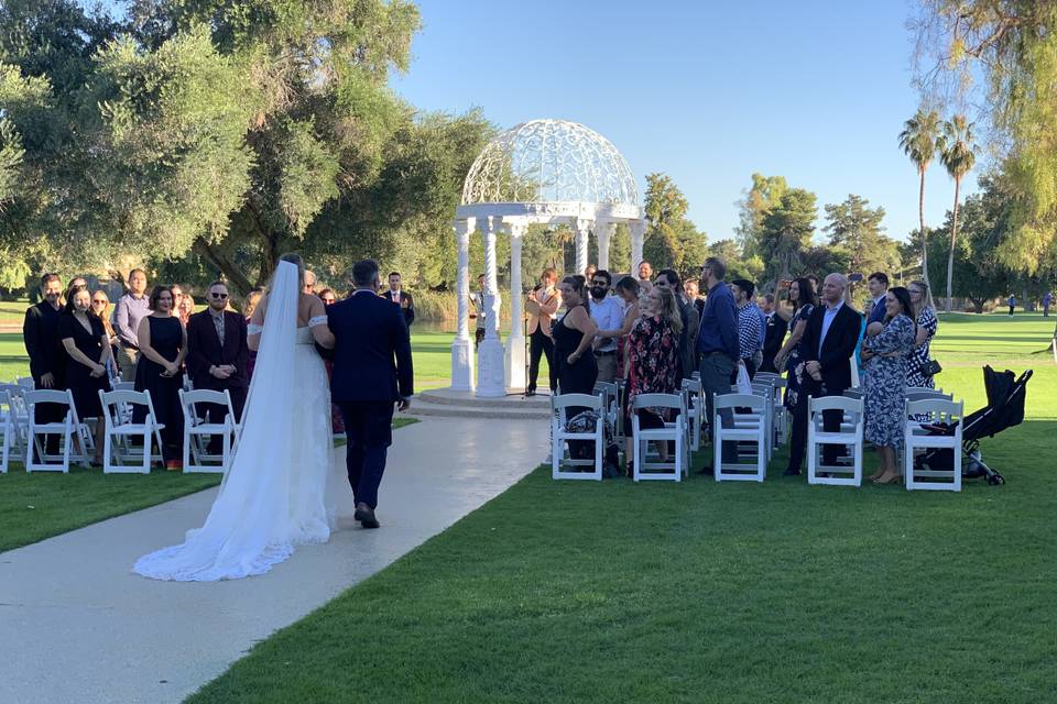 Ceremony site