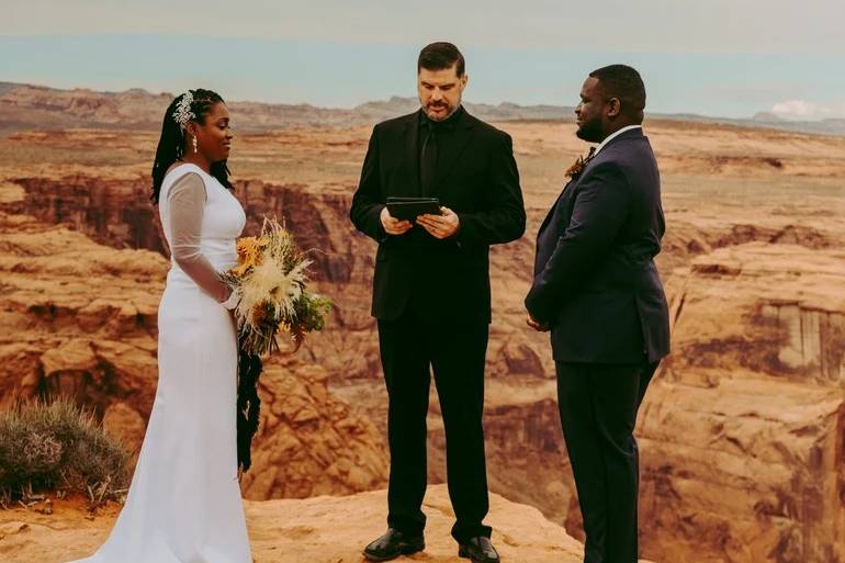 Outdoor ceremony