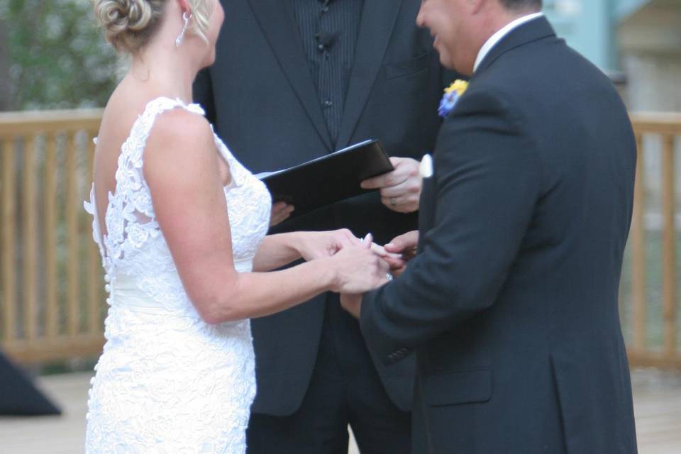 Experienced officiant