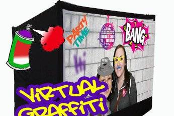 Virtual Graffiti Wall and Photo Booth