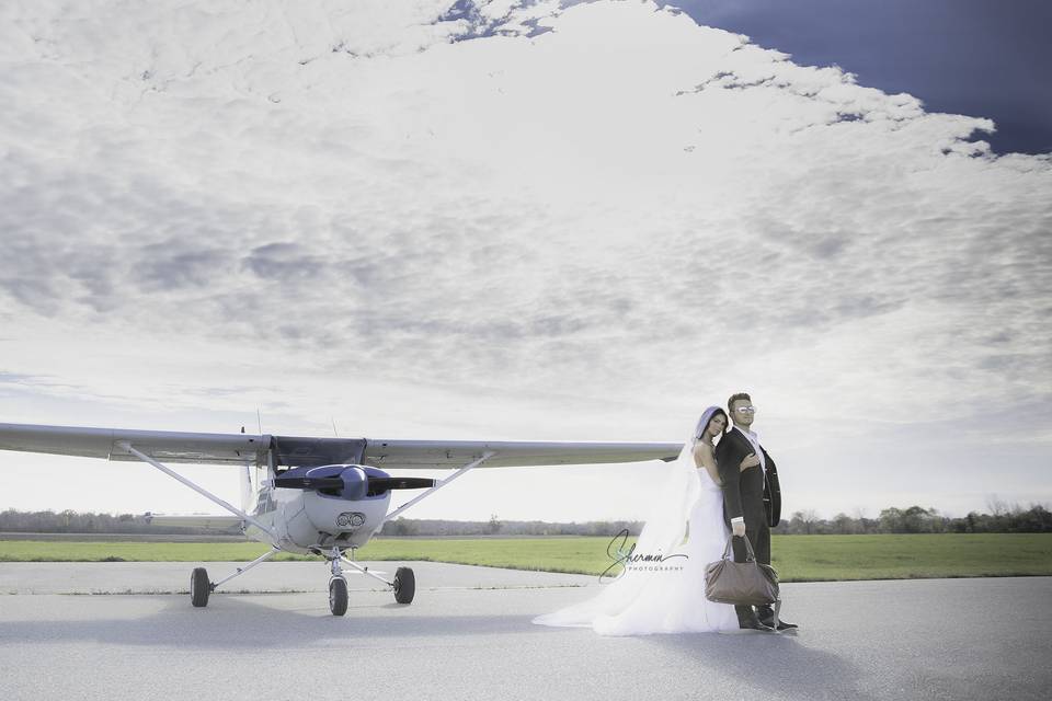 A unique wedding car - sherminphotography