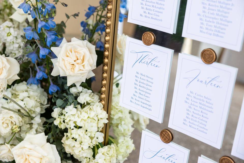 Mirror Seating Chart