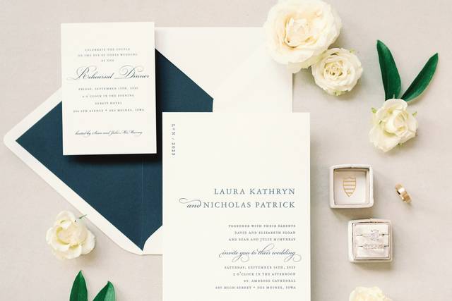 Simple Modern invitation