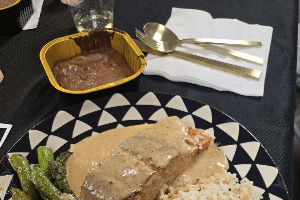 Cajun salmon