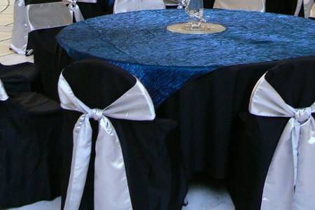 Chair covers with sash could make a difference for the better.