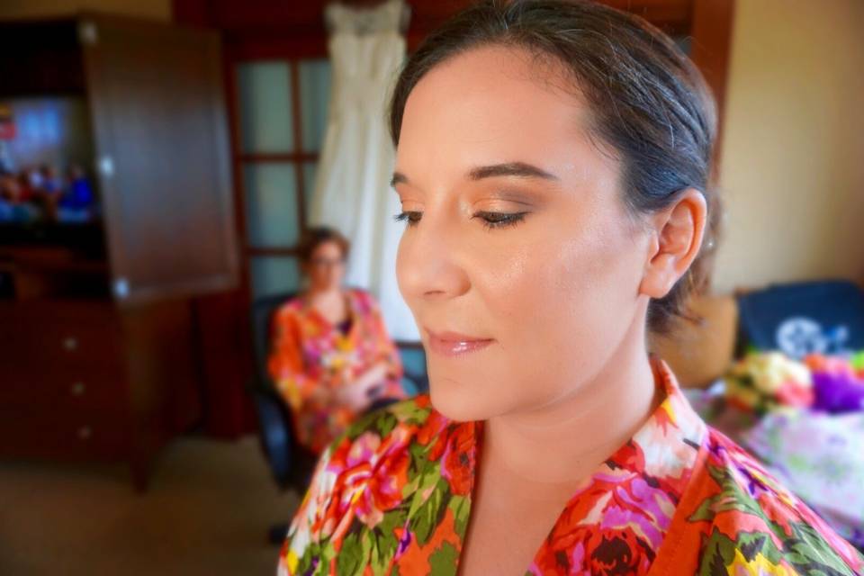 Maid of honor glam