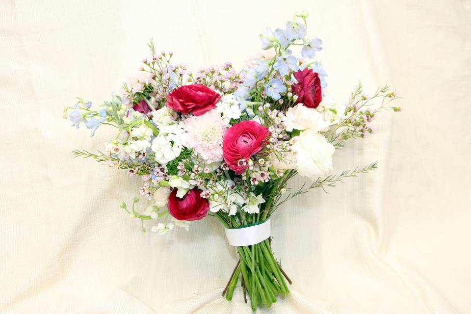 Sample bridal bouquet
