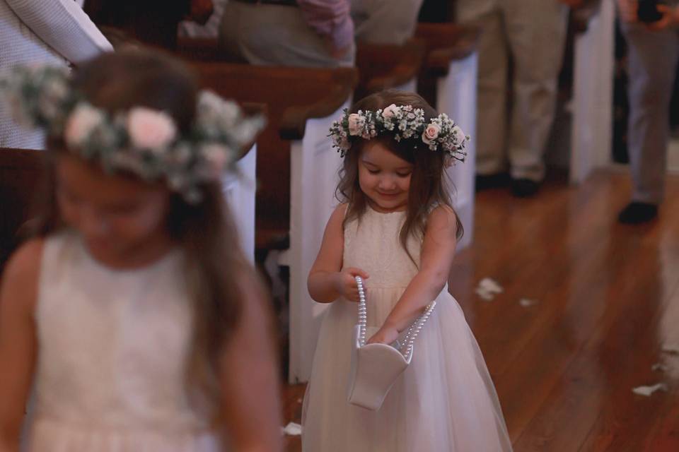 Sweet little floral crowns