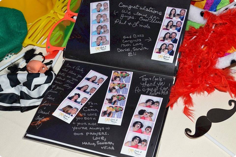 Guest book photo album