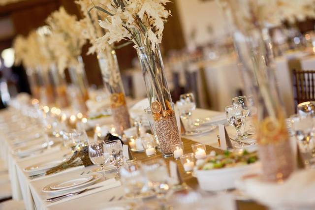 Dining table setup