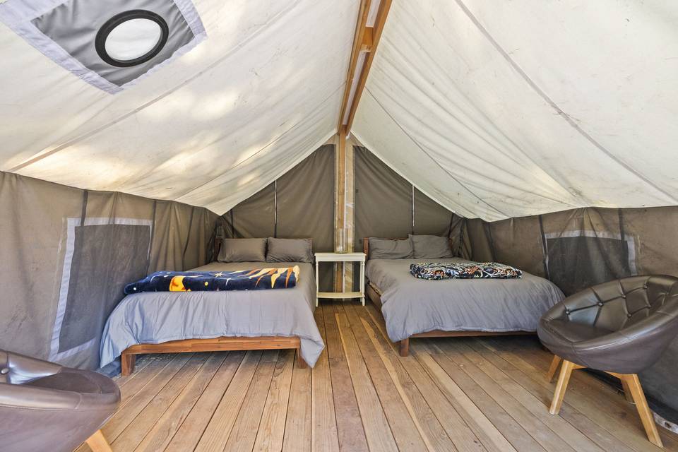 Enchanted Pines Glamping Tent