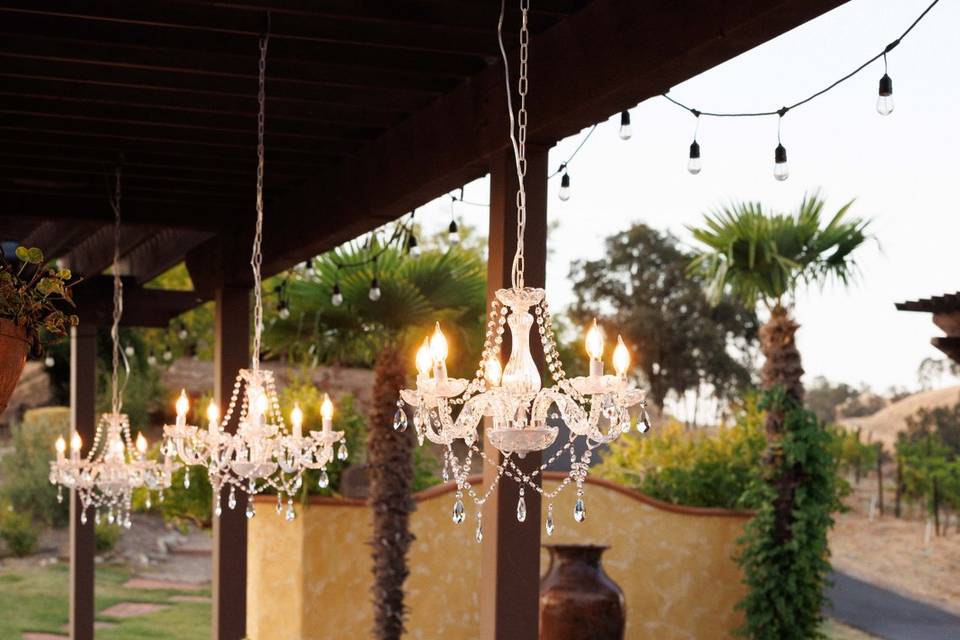 Poolside Table Setting