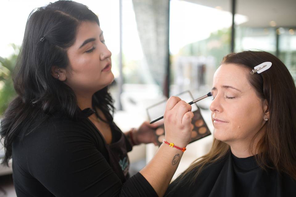 Bridal makeup