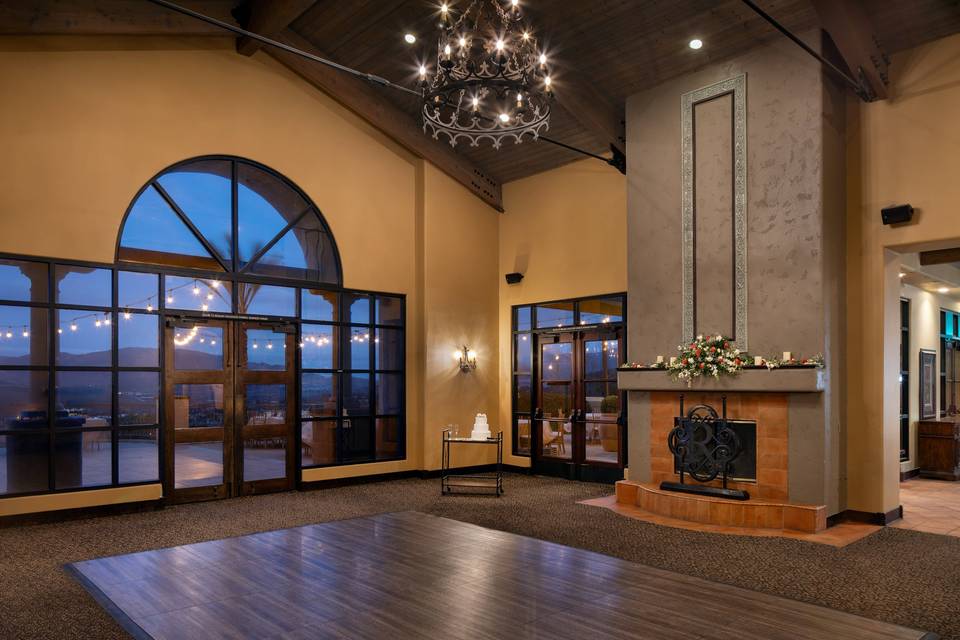 Lounge area