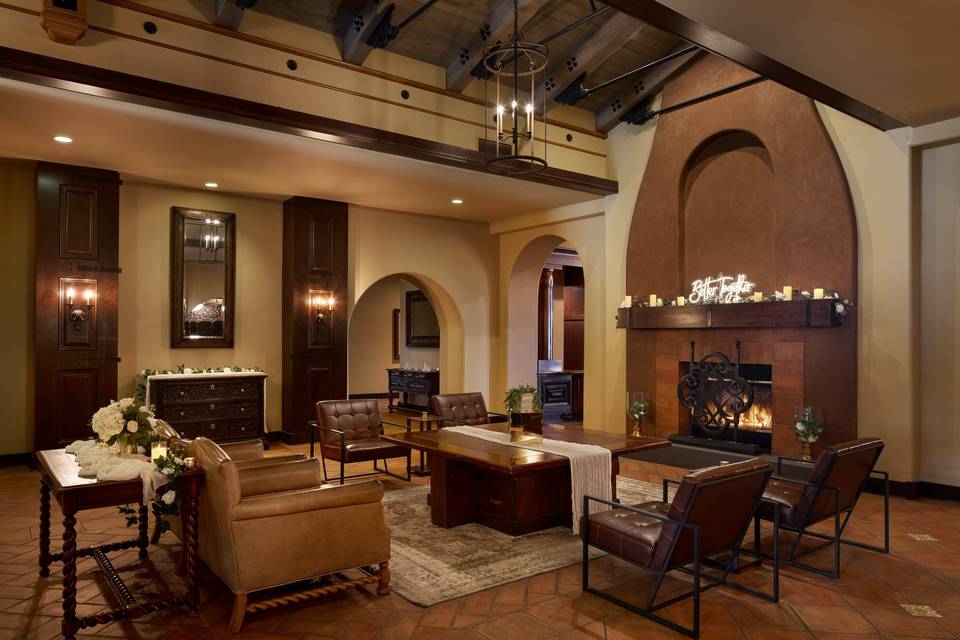 Lounge area