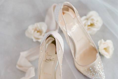 Louboutin wedding shoes