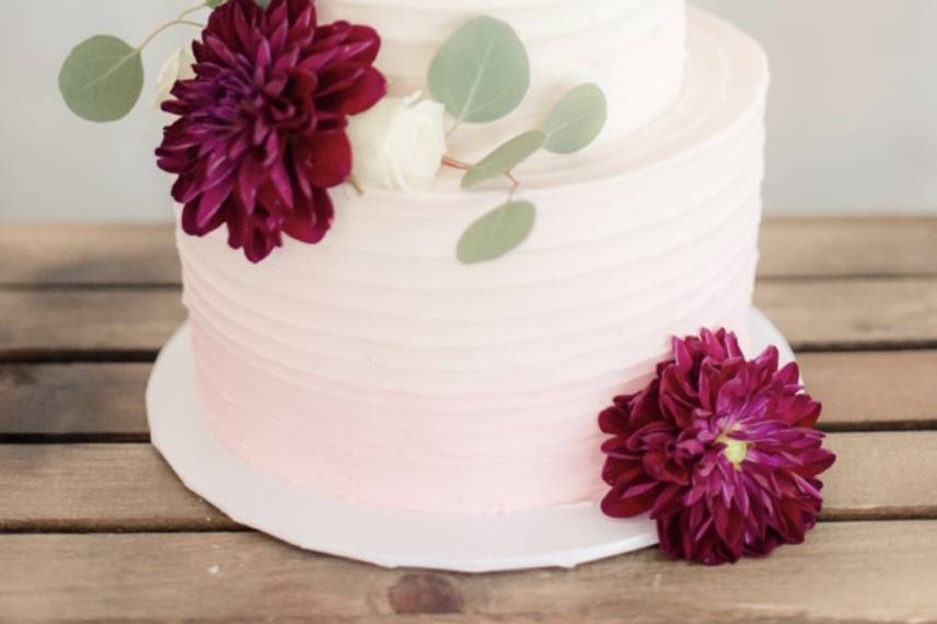 Rustic Swirled Cake