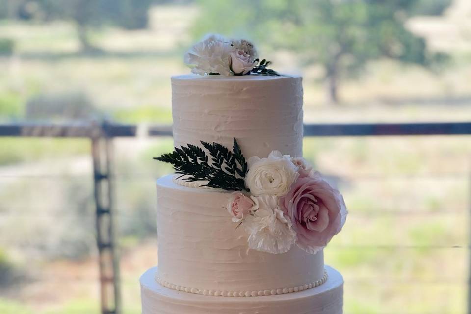 Rustic buttercream