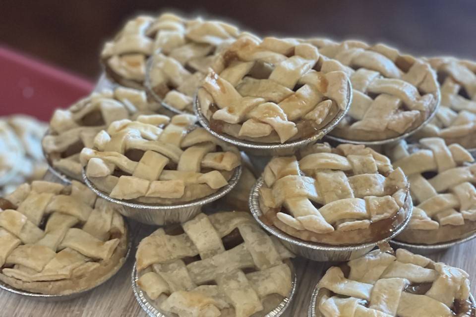 Individual mini pies