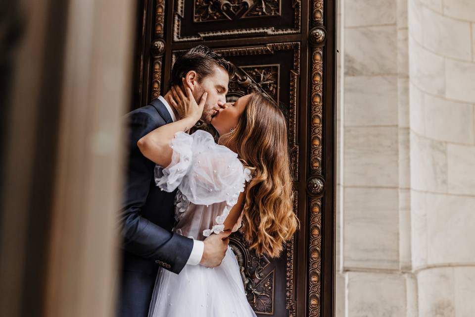 NYC Public Library Wedding