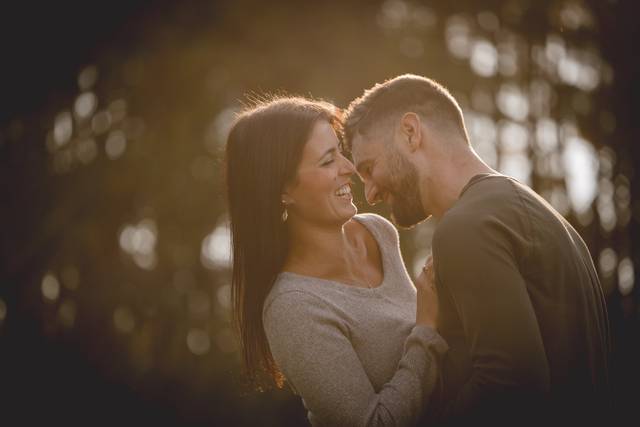 Engagement couple Raleigh