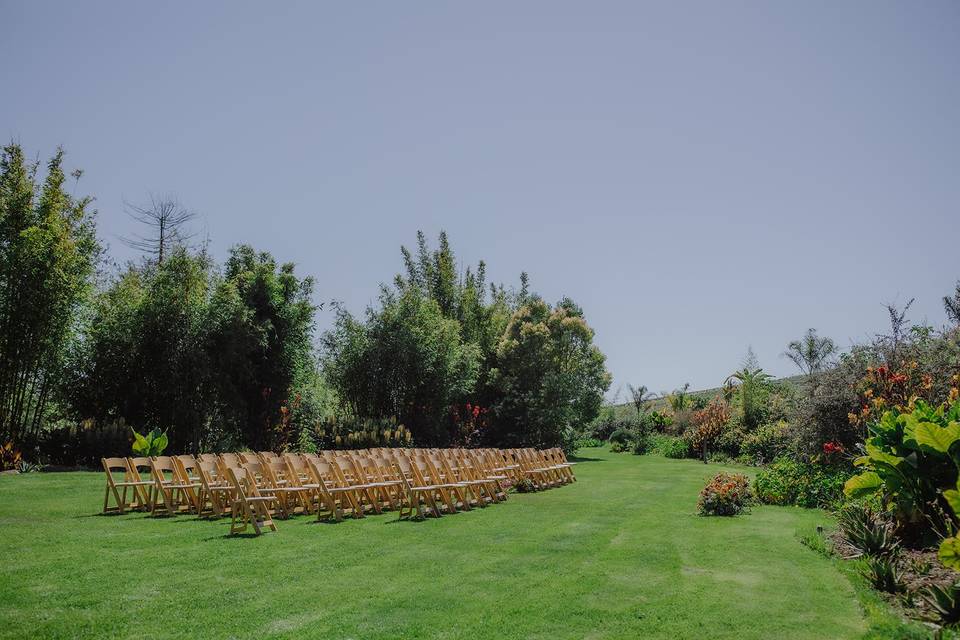 Ceremony lawn