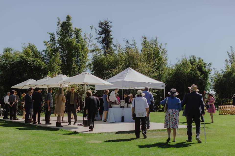 Ceremony lawn