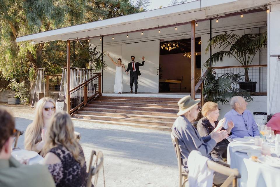 Grand entrance