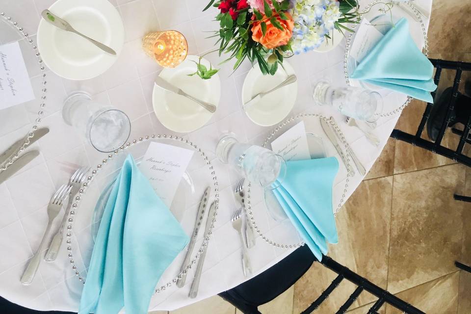 Wedding Table Setting