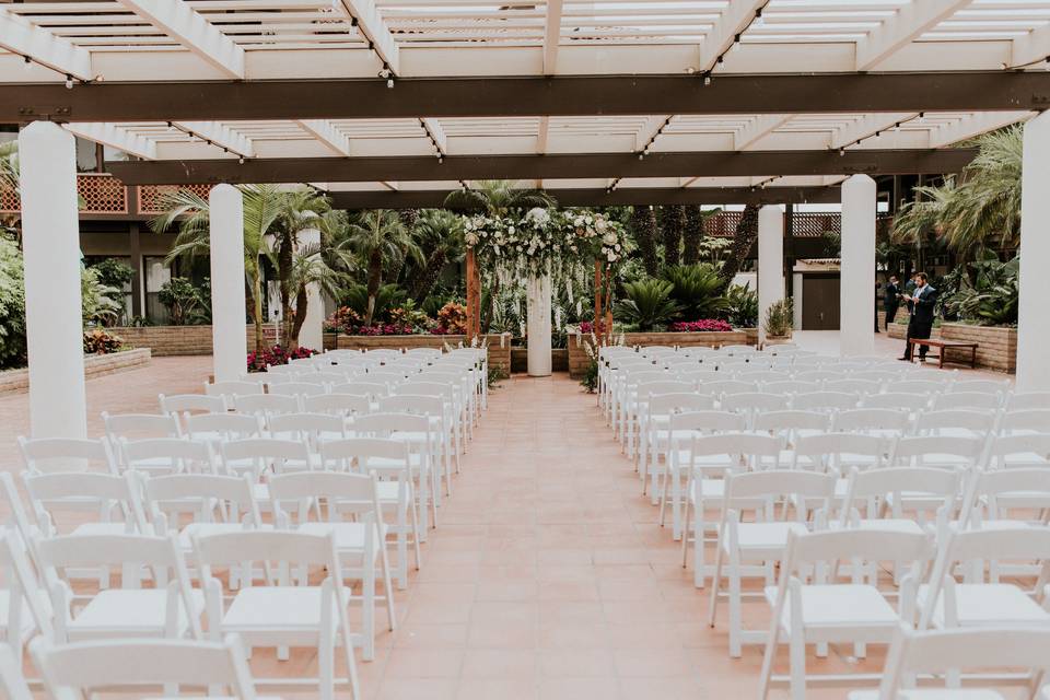 Courtyard ceremony