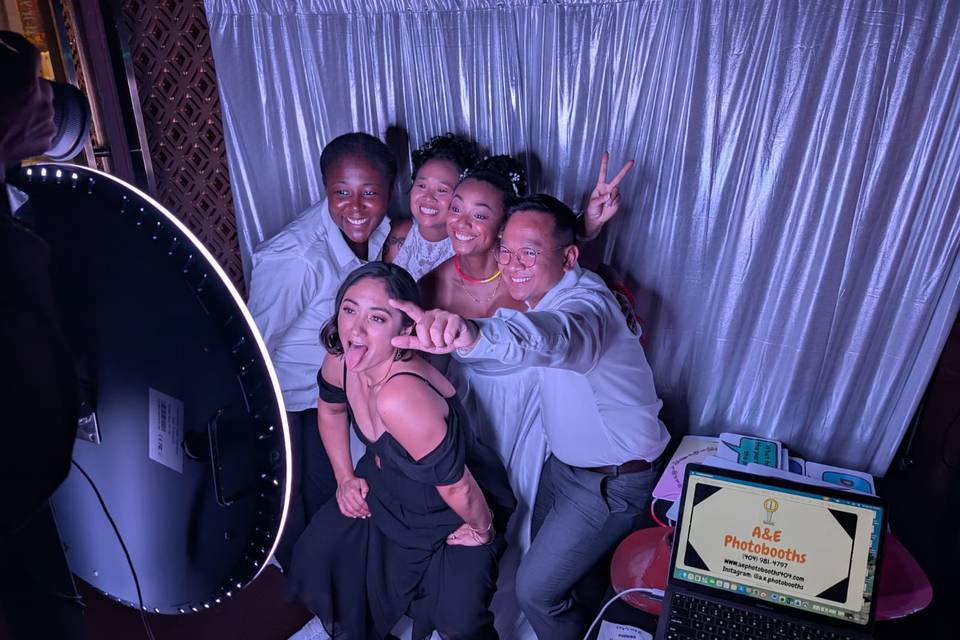 Open-air photobooth fun