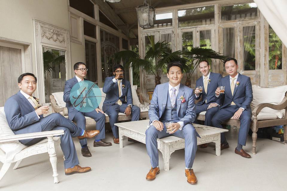 Groom and Groomsmen