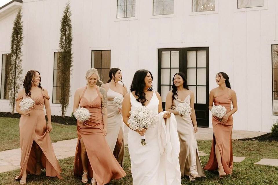 Bridal Rush bridal party