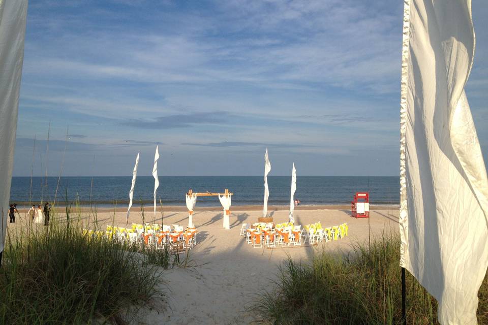 Beach Ceremony Slider's