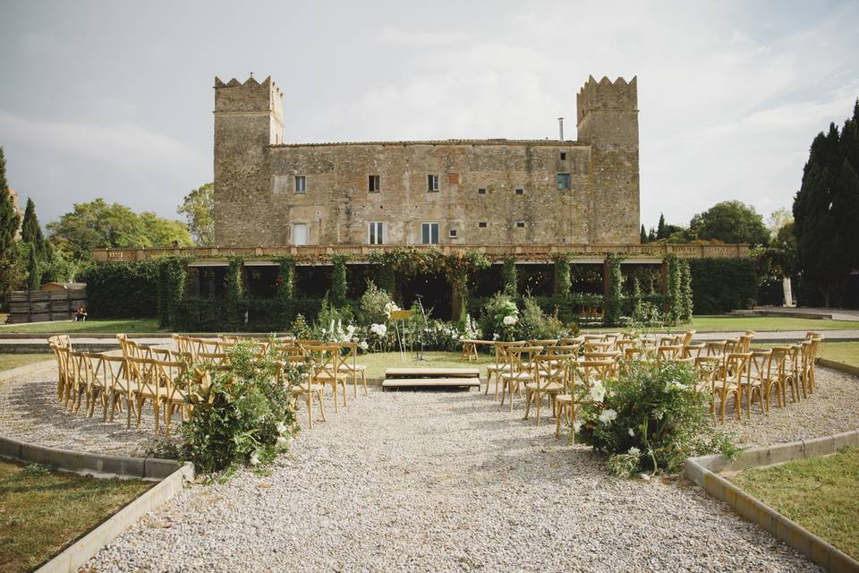 Wedding in Castell de Caramany