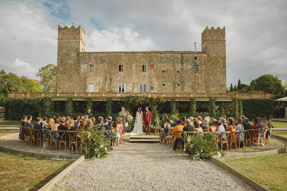 Wedding in Castell de Caramany